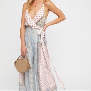 Free People Britt Print Jumpsuit
